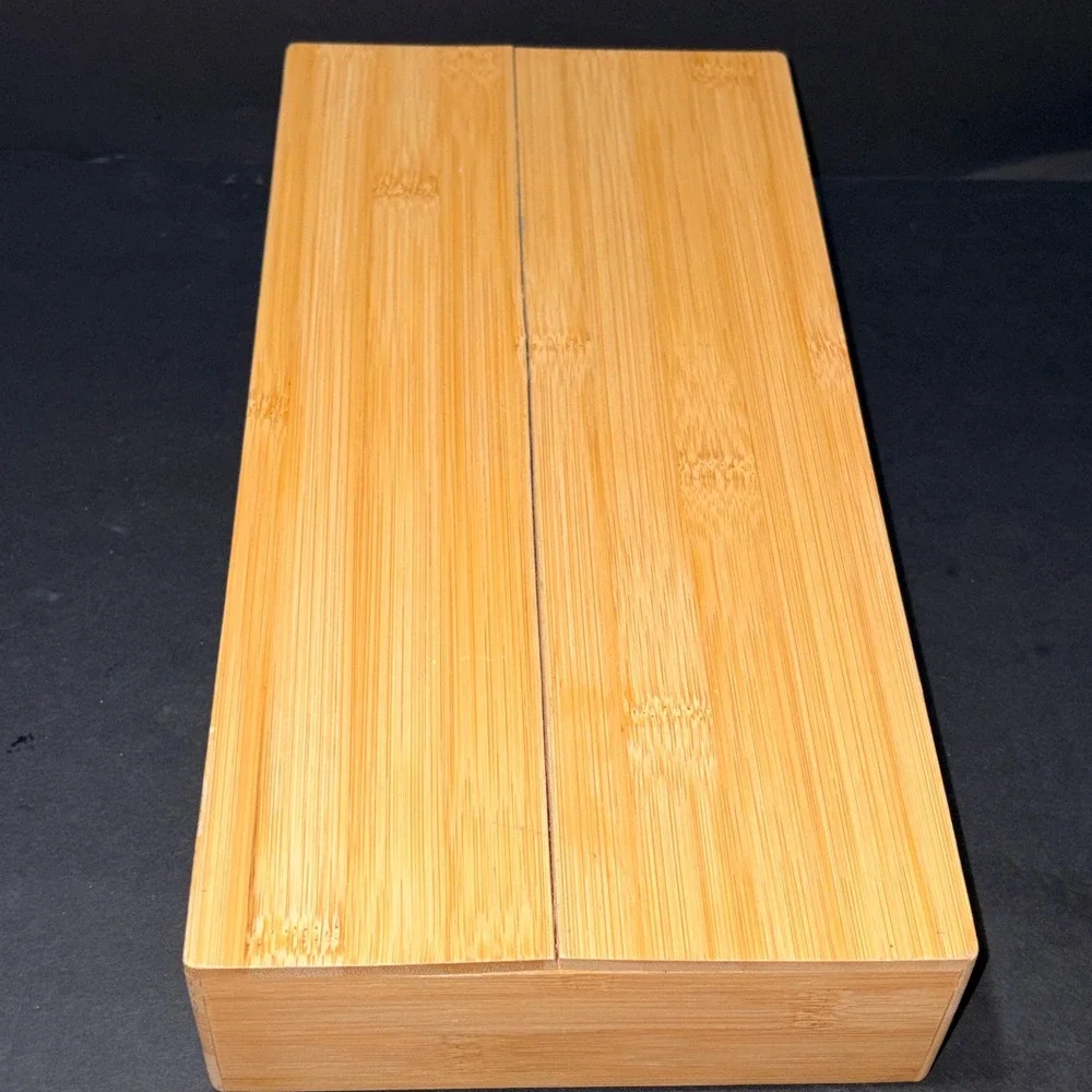 Knife Dock Bamboo Wood with Cork Inserts Dock Knife Organizer Drawer 15